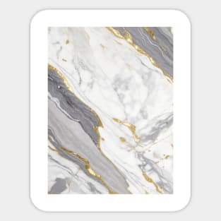 marble grey gradient Sticker